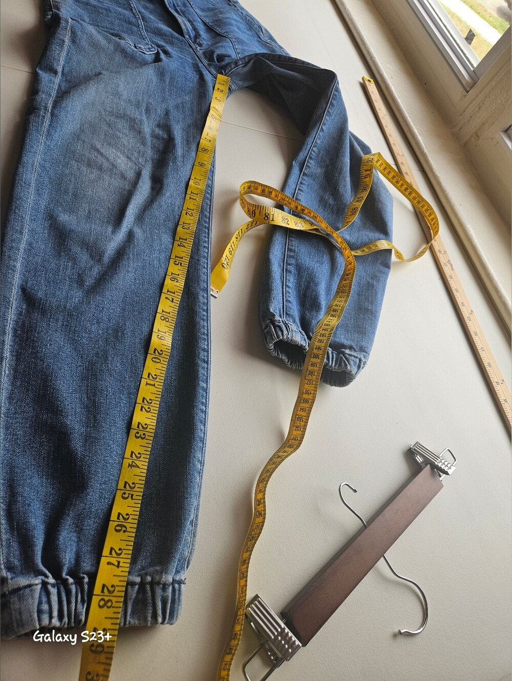 Mother- the Wrapper Patch Springy Ankle Jogger Jeans We The Animals Womens 26 - Picture 6 of 11